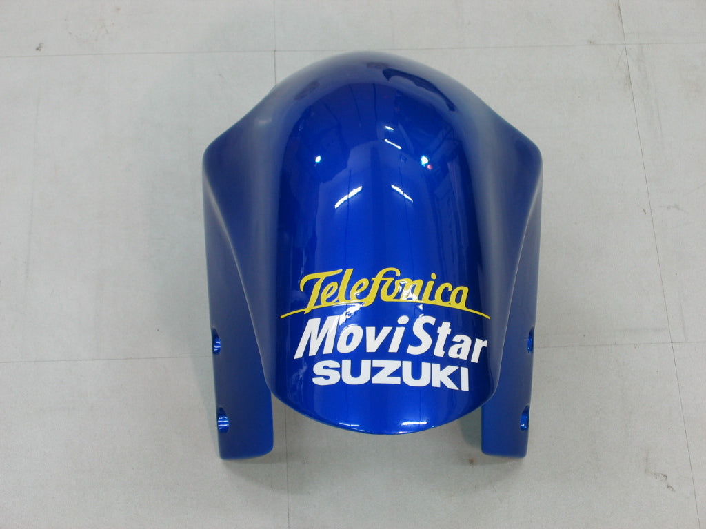 Amotopart 2000-2002 Suzuki GSXR1000 Cladding Blue & Yellow Kit