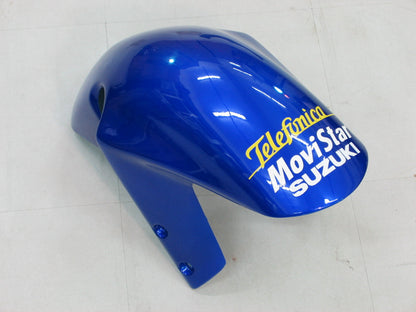 Carene 2000-2002 Suzuki GSXR 1000 Blu Movistar Generico