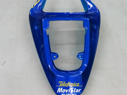 Amotopart 2000-2002 Suzuki GSXR1000 Cladding Blue & Yellow Kit