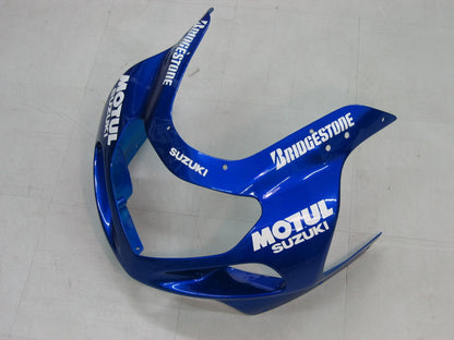 Carene 2000-2002 Suzuki GSXR 1000 Blu &amp; Bianco Motul Racing Generic
