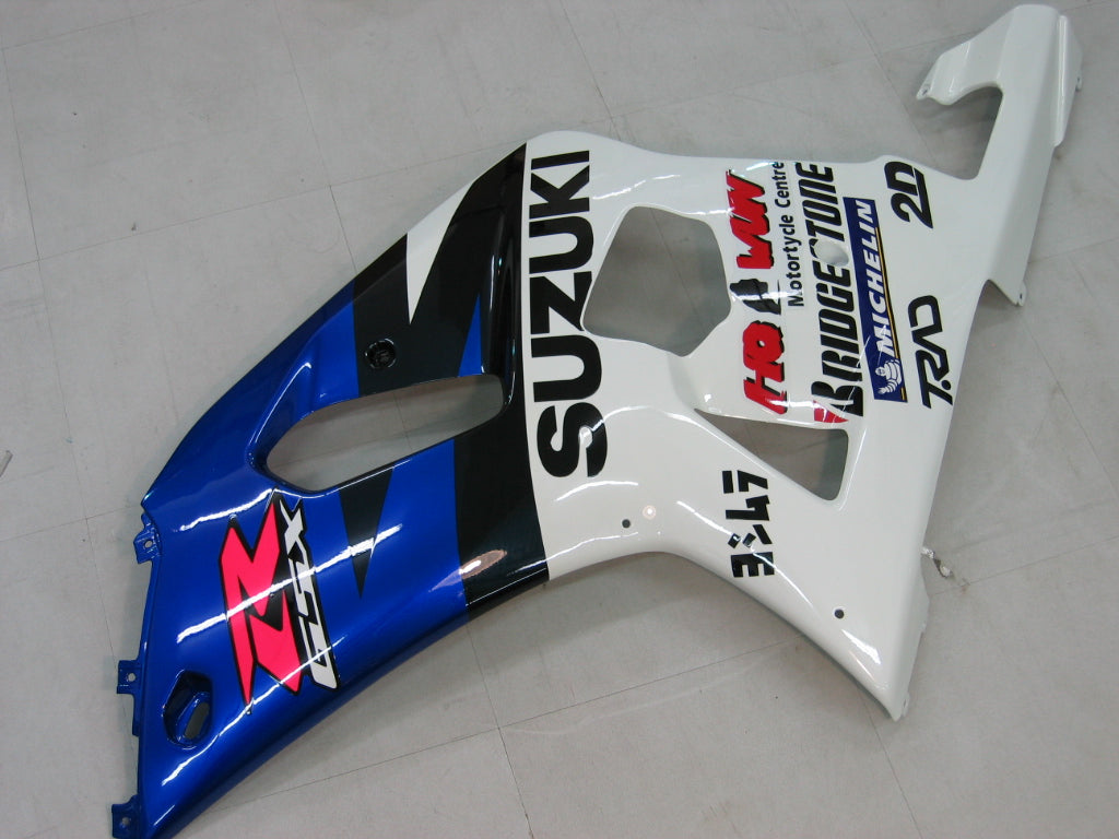 Carene 2000-2002 Suzuki GSXR 1000 Blu &amp; Bianco Motul Racing Generic