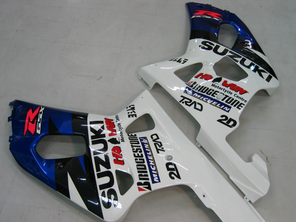 Carene 2000-2002 Suzuki GSXR 1000 Blu &amp; Bianco Motul Racing Generic