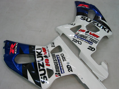 Carene 2000-2002 Suzuki GSXR 1000 Blu &amp; Bianco Motul Racing Generic