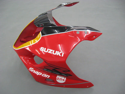 Amotopart 2003-2004 Suzuki GSXR1000 Cladding Multi Red & Black Kit