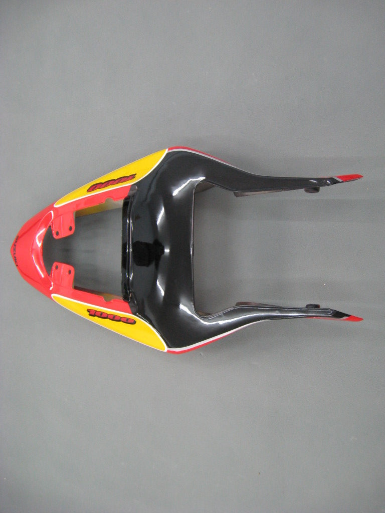 Amotopart 2003-2004 Suzuki GSXR1000 Cladding Multi Red & Black Kit