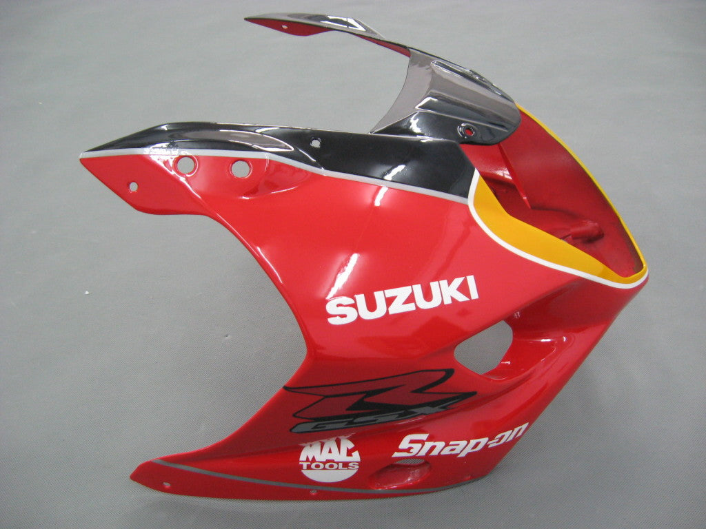 Amotopart 2003-2004 Suzuki GSXR1000 Cladding Multi Red & Black Kit