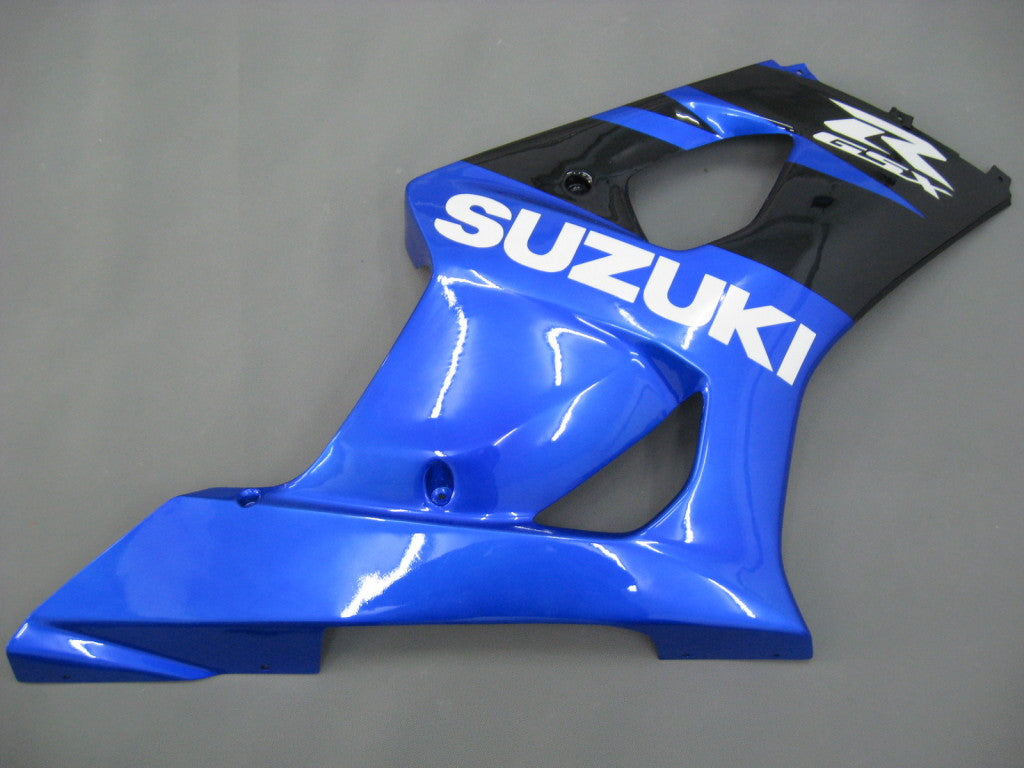 Amotopart 2003-2004 Suzuki GSXR1000 Cladding Black & Blue Kit