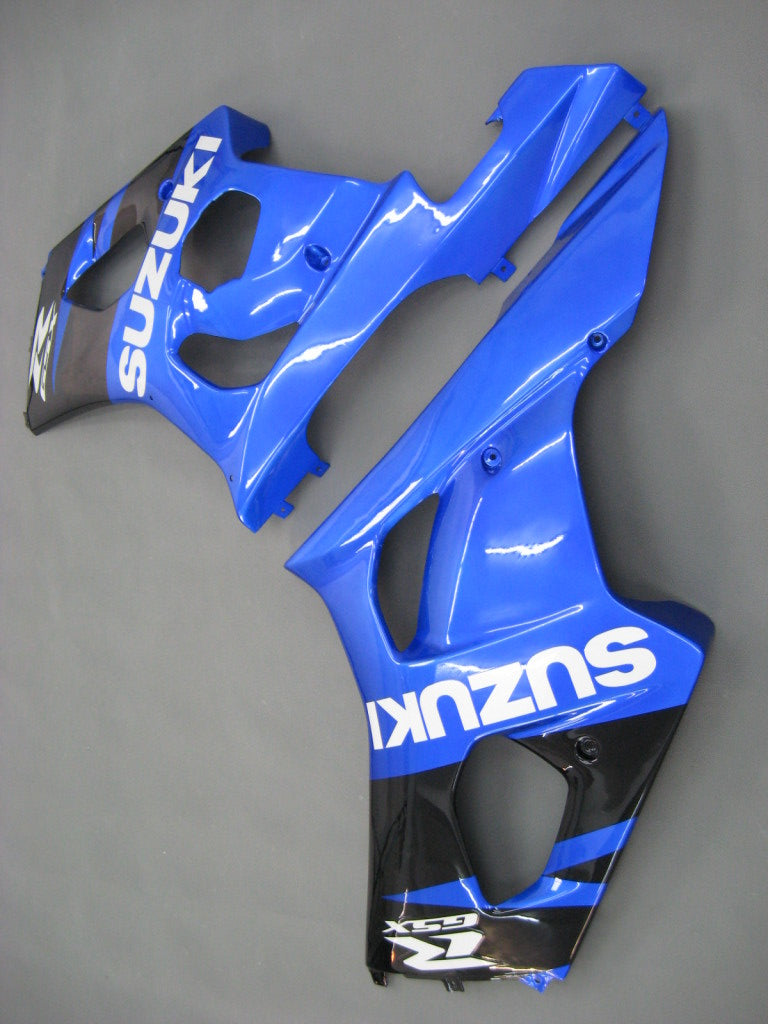 Amotopart 2003-2004 Suzuki GSXR1000 Cladding Black & Blue Kit