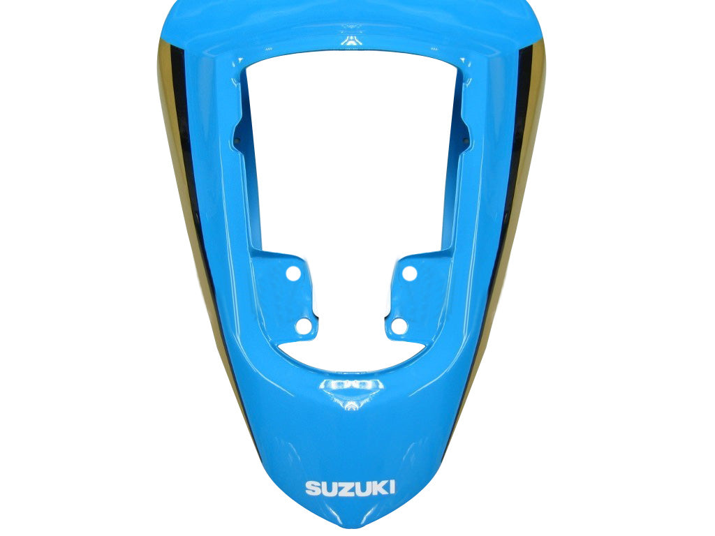 For GSXR1000 2003-2004 Bodywork Fairing Black Blue ABS Injection Molded Plastics Set