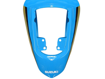 For GSXR1000 2003-2004 Bodywork Fairing Black Blue ABS Injection Molded Plastics Set