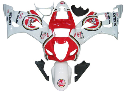 Carene 2003-2004 Suzuki GSXR 1000 Bianco e Rosso Lucky Strike Racing Generic