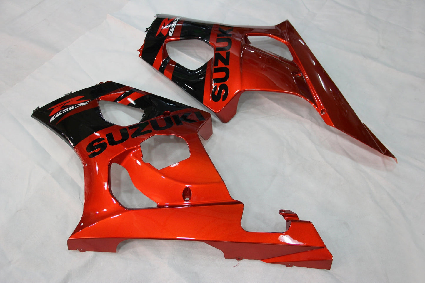 Amotopart 2003-2004 Suzuki GSXR1000 Cladding G-Red & Black Kit