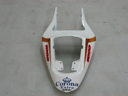 Carene 2003-2004 Suzuki GSXR 1000 Giallo &amp; Bianco Corona Racing Generico