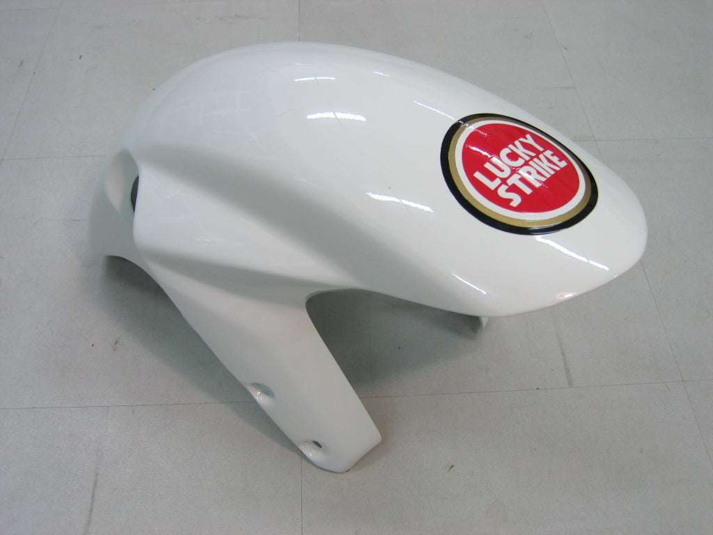 Amotopart 2003-2004 Suzuki GSXR1000 Cladding White? e kit rosso