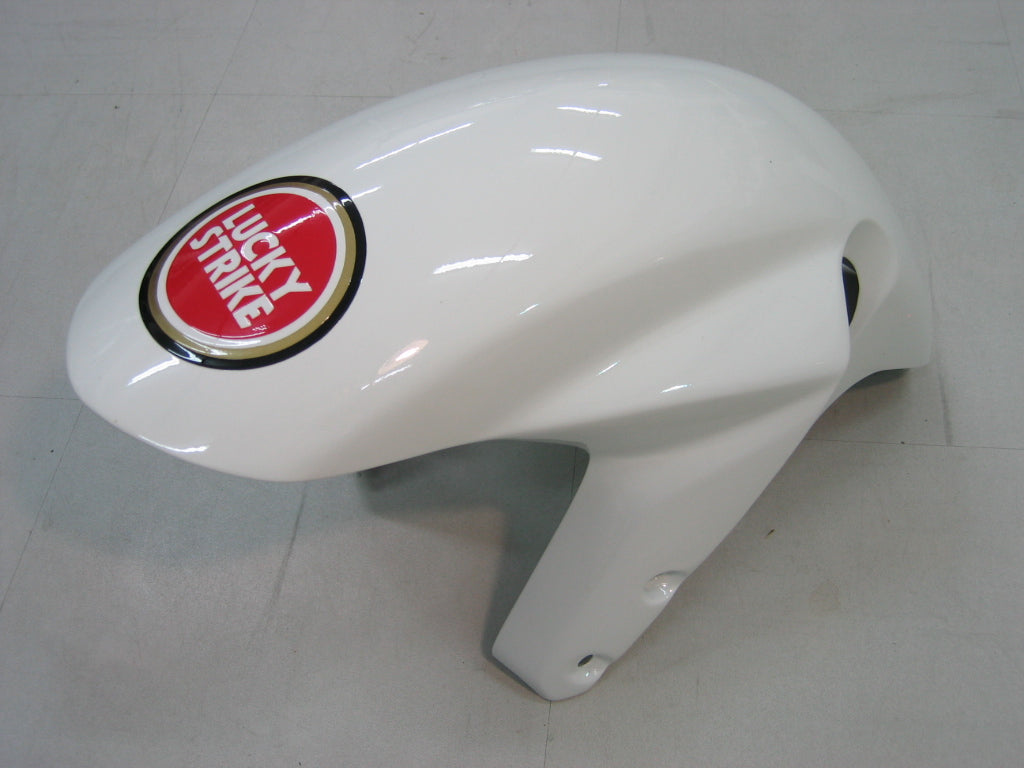 Amotopart 2003-2004 Suzuki GSXR1000 Cladding White? e kit rosso