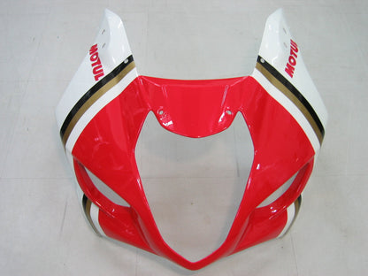 Carene 2003-2004 Suzuki GSXR 1000 White &amp; Red Lucky Strike Racing Generic