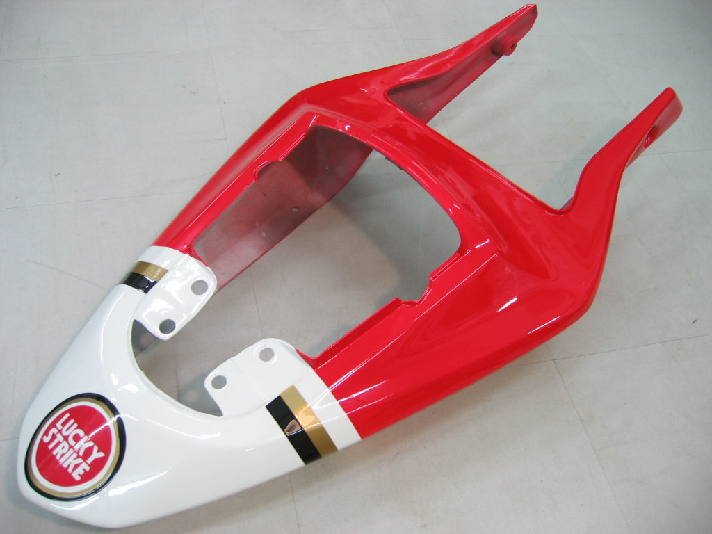 Amotopart 2003-2004 Suzuki GSXR1000 Cladding White? e kit rosso