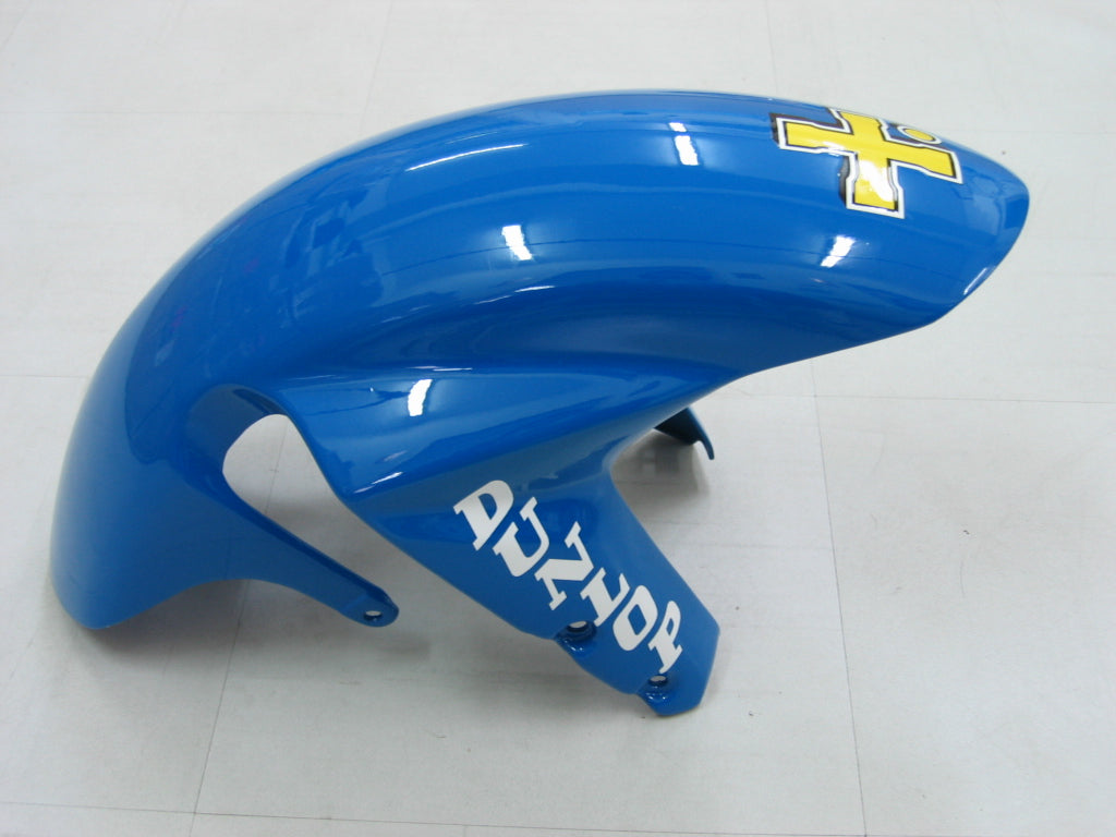 Amotopart 2003-2004 Suzuki GSXR1000 Cladding Multi Blue Kit