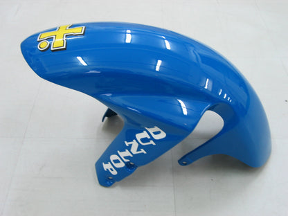 Amotopart 2003-2004 Suzuki GSXR1000 Cladding Multi Blue Kit