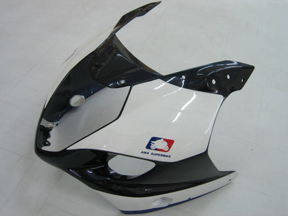 Amotopart 2003-2004 Suzuki GSXR1000 Cladding Multi White & Black Kit