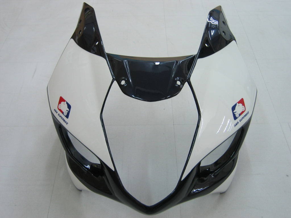 Amotopart 2003-2004 Suzuki GSXR1000 Cladding Multi White & Black Kit