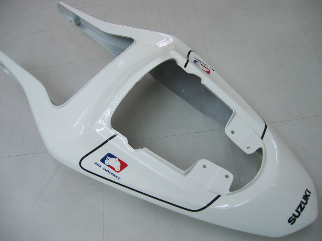 Amotopart 2003-2004 Suzuki GSXR1000 Cladding Multi White & Black Kit