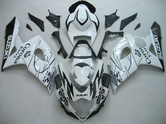 Carene 2005-2006 Suzuki GSXR 1000 Bianco Nero Alstare Generico