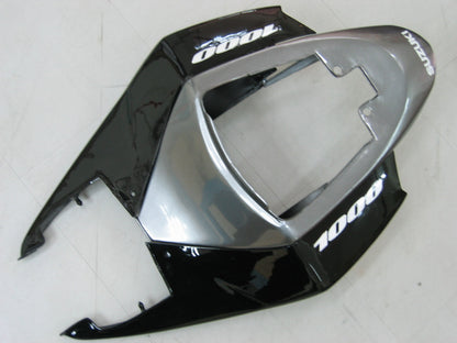 Amotopart 2005-2006 GSXR1000 Suzuki Cladding Black & Grey Kit