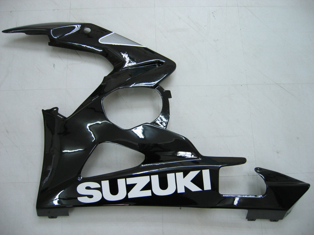 Amotopart 2005-2006 GSXR1000 Suzuki Cladding Black & Grey Kit