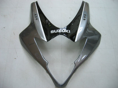 Amotopart 2005-2006 GSXR1000 Suzuki Cladding Black & Grey Kit