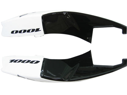 Carene 2005-2006 Suzuki GSXR 1000 Bianco &amp; Argento GSXR Racing Generico