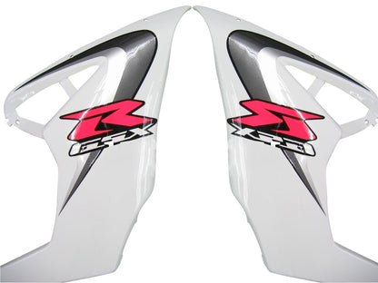 Carene 2005-2006 Suzuki GSXR 1000 Bianco &amp; Argento GSXR Generico