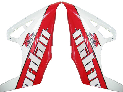 Carene 2005-2006 Suzuki GSXR 1000 Bianco &amp; Rosso Jordan Racing Generico