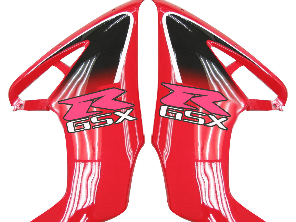 Carene 2005-2006 Suzuki GSXR 1000 Nero e Rosso GSXR Racing Generico