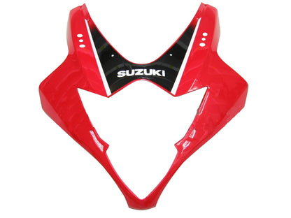 Carene 2005-2006 Suzuki GSXR 1000 Nero e Rosso GSXR Racing Generico