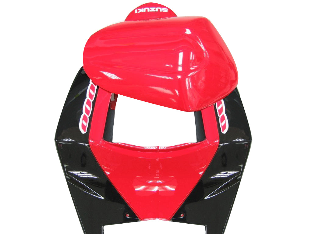 Carene 2005-2006 Suzuki GSXR 1000 Nero e Rosso GSXR Racing Generico