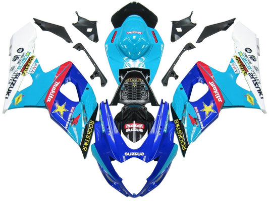 Carene 2005-2006 Suzuki GSXR 1000 Blu Rockstar Makita GSXR Generico