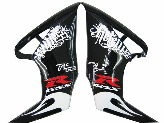 Carene 2005-2006 Suzuki GSXR 1000 Nero Bianco Suzuki GSXR Racing Generico
