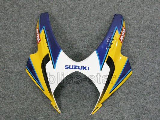 Carene 2007-2008 Suzuki GSXR 1000 Giallo &amp; Blu Alstare Racing Generico