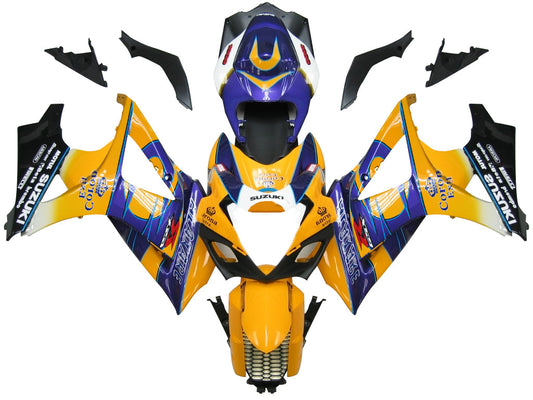 Carene 2007-2008 Suzuki GSXR 1000 Giallo Blu Alstare Corona Generico