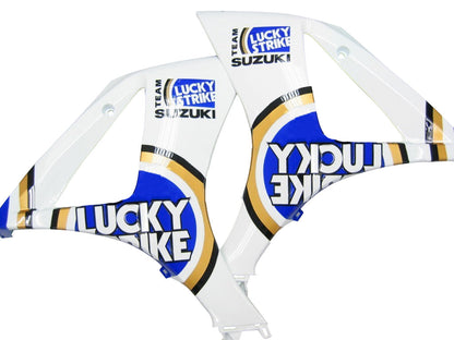 Carene 2007-2008 Suzuki GSXR 1000 White &amp; Blue Lucky Strike Generic