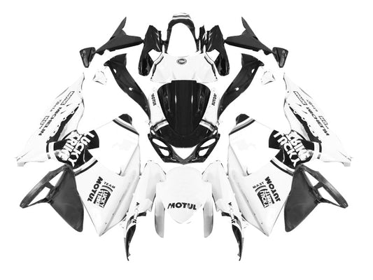 Carene 2009-2016 Suzuki GSXR 1000 White &amp; Black Lucky Strike Generic