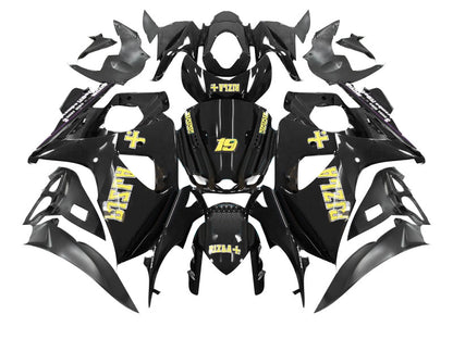 For GSXR1000 2009-2016 Bodywork Fairing Black ABS Injection Molded Plastics Set