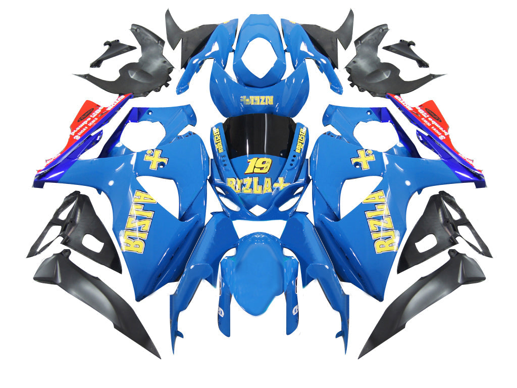 Carene 2009-2016 Suzuki GSXR 1000 Blu Rizla Racing Generico