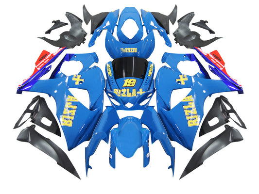 Carene 2009-2016 Suzuki GSXR 1000 Blu Rizla Racing Generico