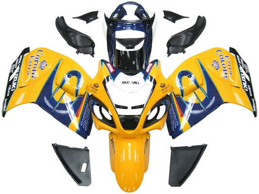 Carene 2008-2020 Suzuki GSX 1300 Hayabusa Giallo Blu Alstare Corona Racing Generico