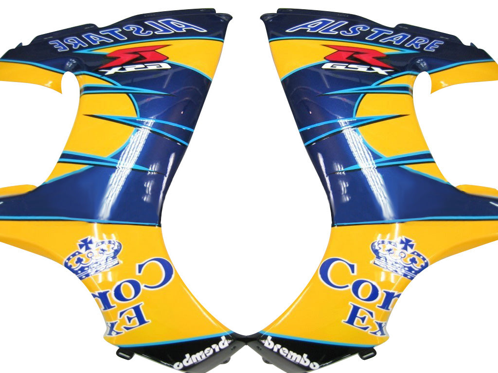 Carene 2008-2020 Suzuki GSX 1300 Hayabusa Giallo Blu Alstare Corona Generico