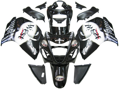 Carene 2008-2020 Suzuki GSX 1300 Hayabusa Nero WEST Racing Generico