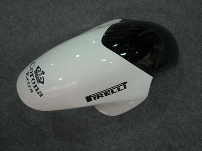 Amotopart Suzuki GSXR1300 Cladding White & Black Kit