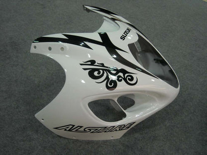 Amotopart Suzuki GSXR1300 Cladding White & Black Kit